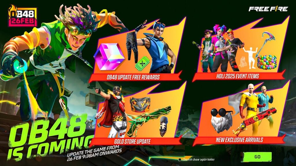 Free Fire New Update Today Free Fire New Update Today