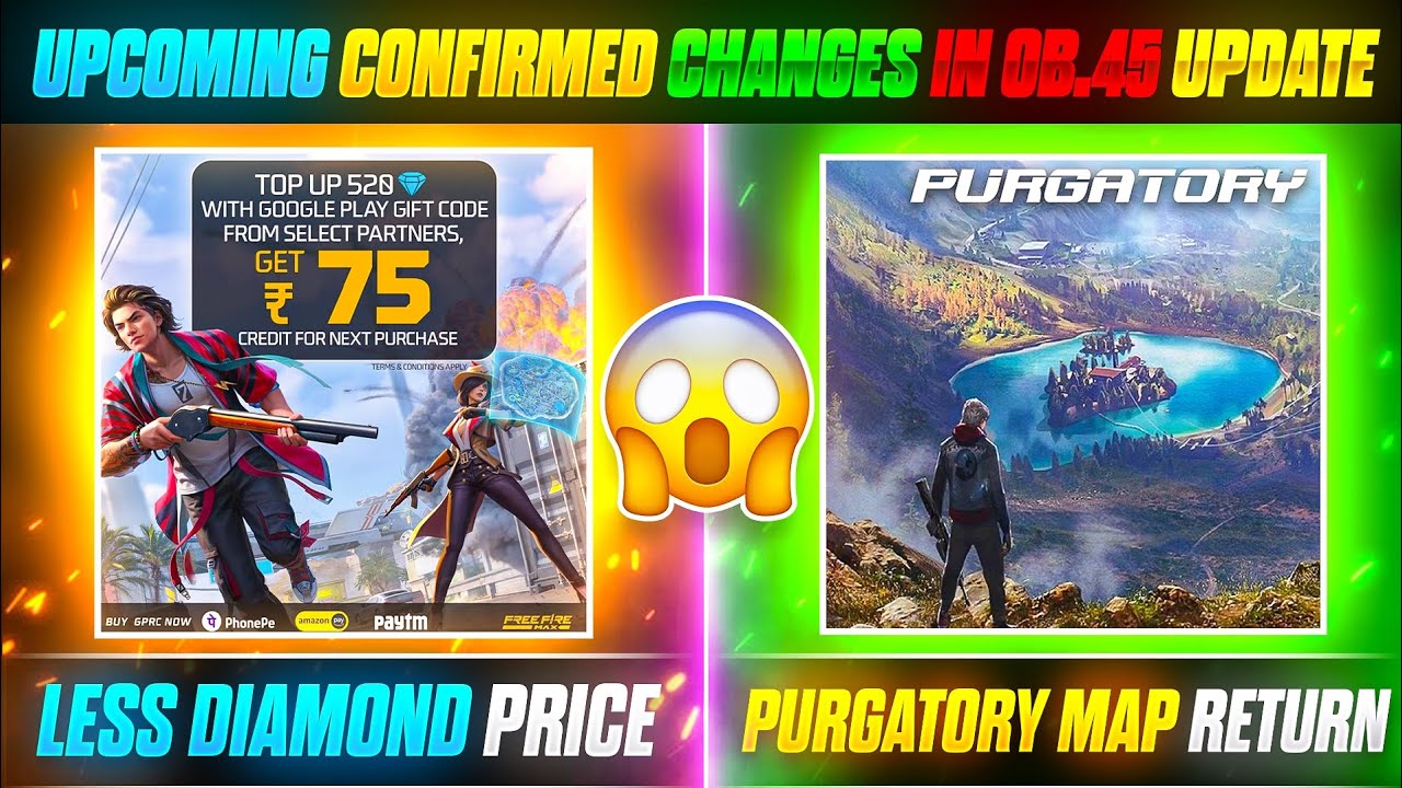 Free Fire OB45 Update Date