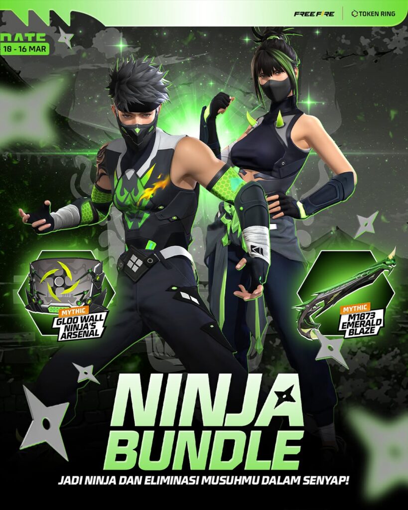 Free Fire Ninja Bundle Event