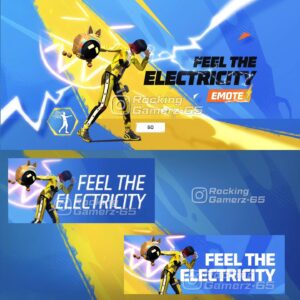 Free Fire New Feel The Electricity Emote