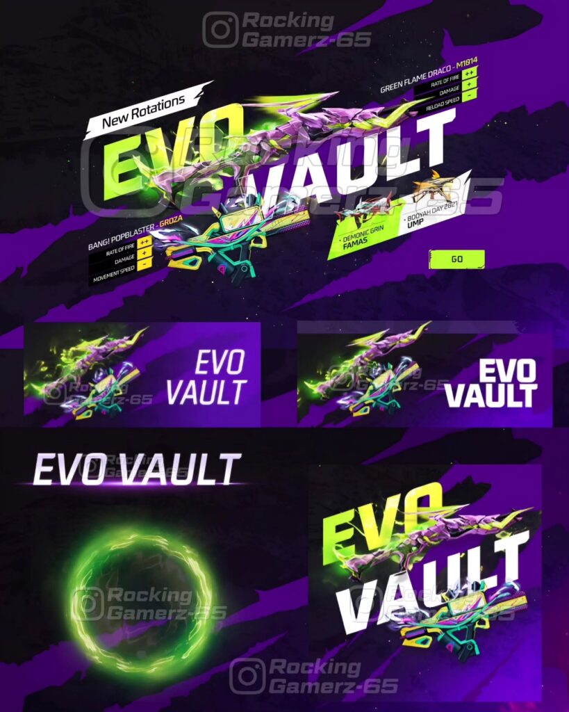 Free Fire Next Evo Vault Event