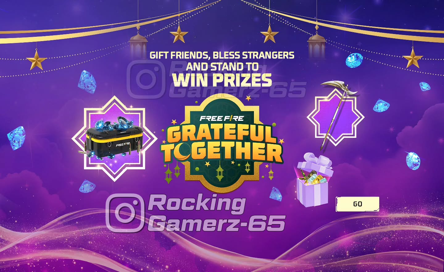 Free Fire Grateful Together WAB Event