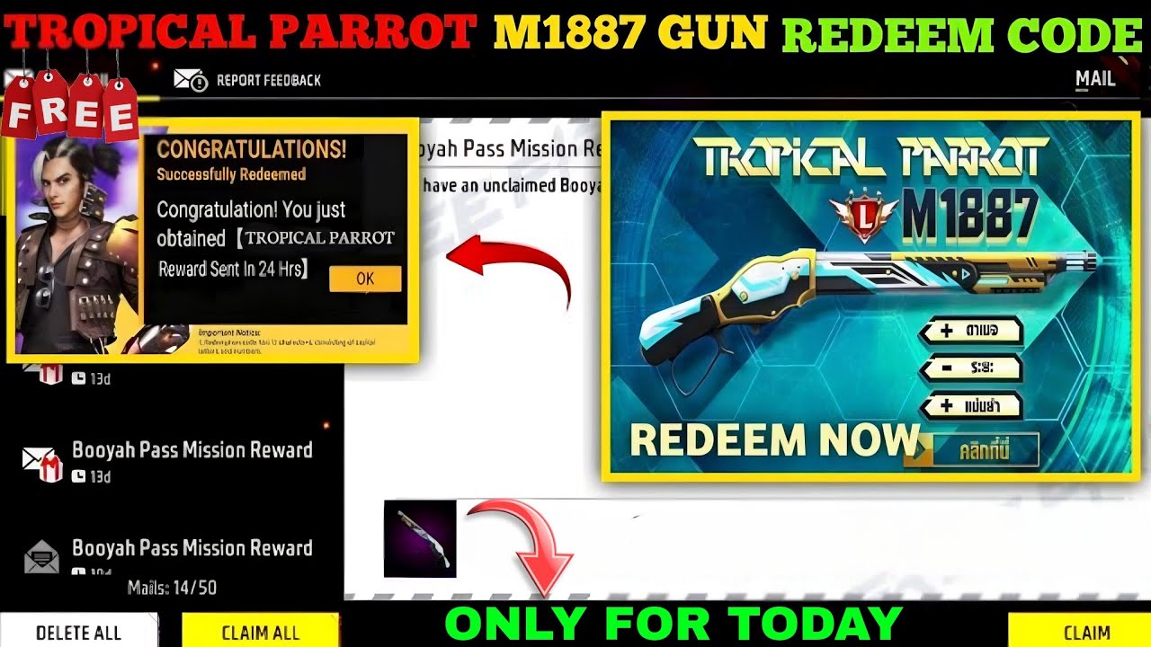 Free Fire Redeem Code 8 March 2025