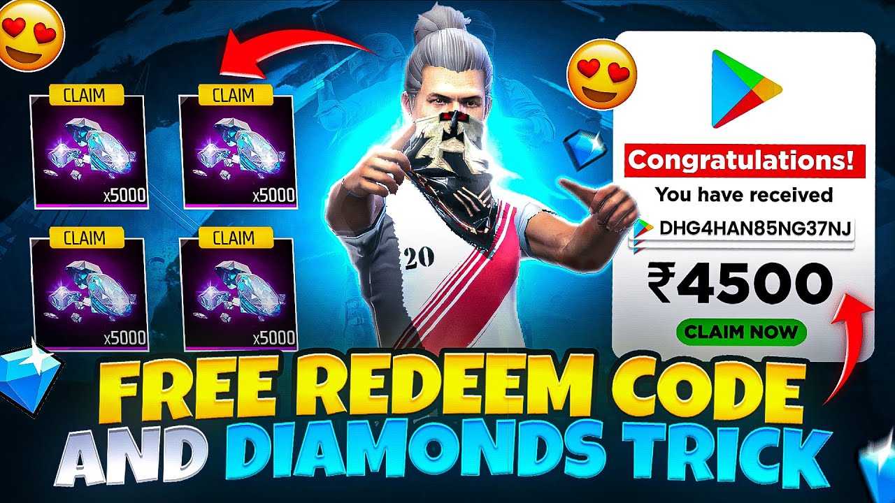 Free Fire New Diamond Redeem Code