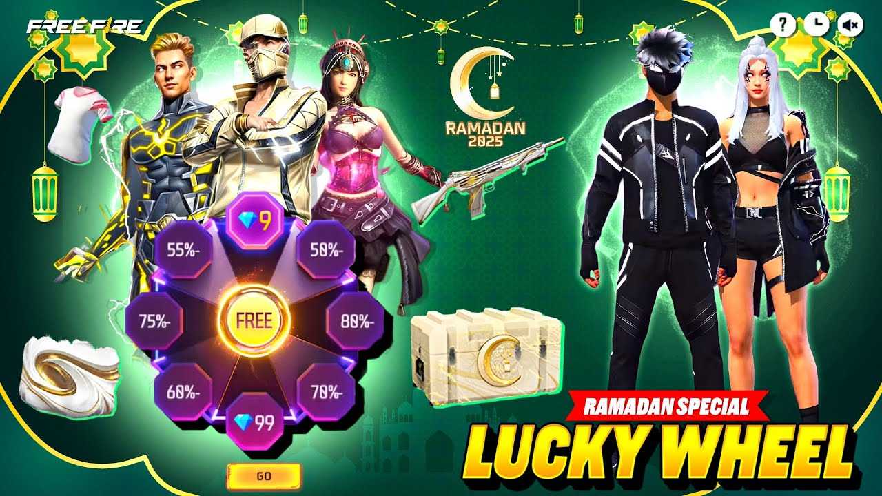Free Fire New Lucky Wheel Event