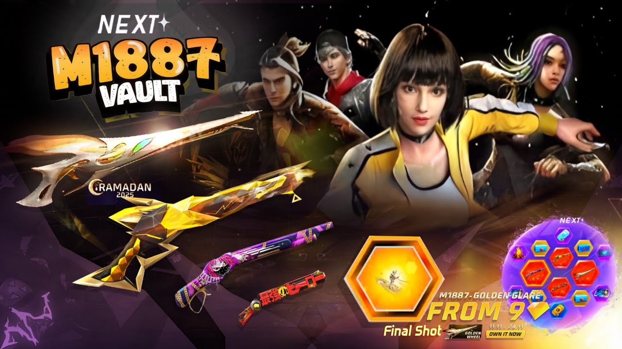 Free Fire New Gun Skin